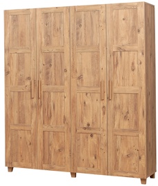 Skapis Kalune Design Salvia 1, priežu, 160 cm x 48 cm x 189 cm