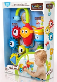 Vannas rotaļlieta Yookidoo Spin 'N' Sort Spout Pro, daudzkrāsaina, 5 gab.