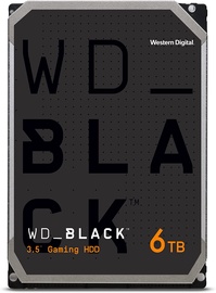 Kietasis diskas (HDD) Western Digital WD_BLACK WD6004FZWX, 3.5", 6 TB