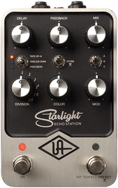 Электрогитарный процессор Universal Audio UAFX Starlight Echo Station - Guitar Effect, черный/серый