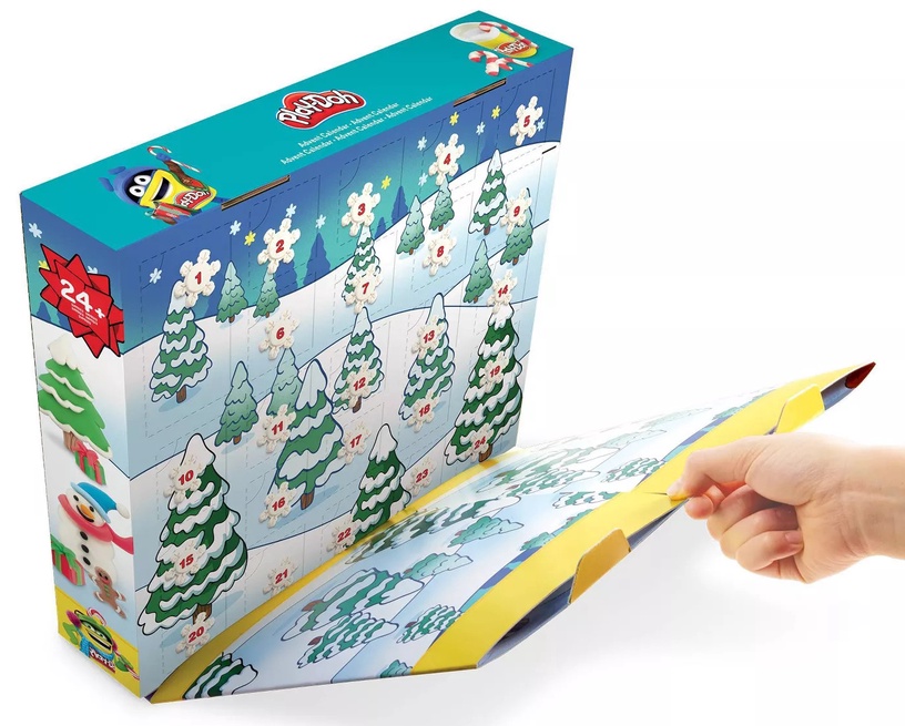 Plastilīns Hasbro Advent Calendar F23775L7, daudzkrāsains