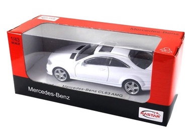 Bērnu rotaļu mašīnīte Rastar Mercedes Benz CL 63 AMG 34300, balta