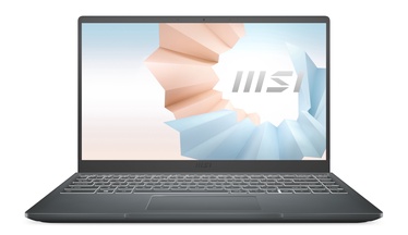 Sülearvuti MSI Modern 14 B11MOU-1005PL, i5-1155G7, 8 GB, 512 GB, 14 ", Intel Iris Xe Graphics, hall