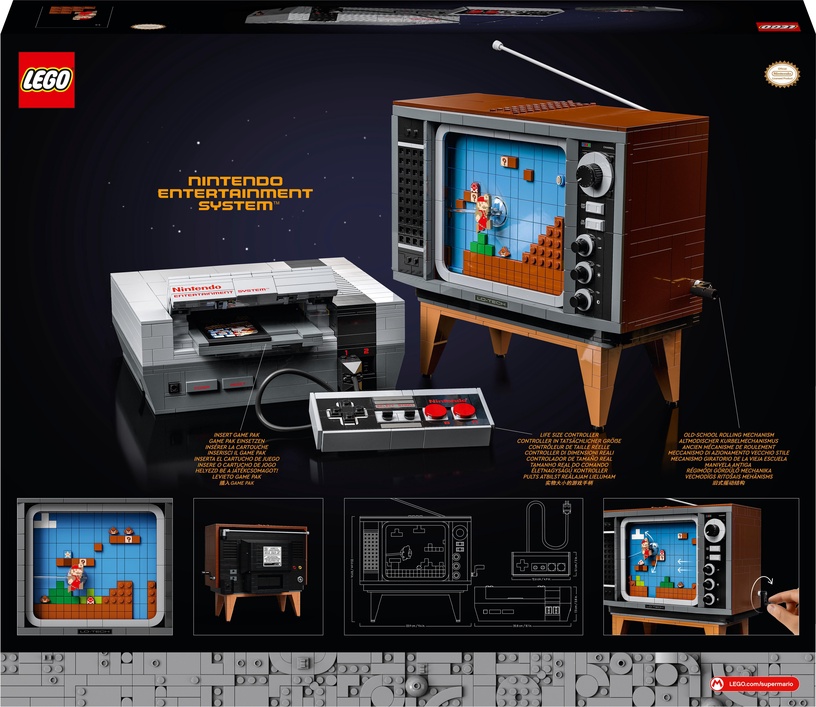 Konstruktor LEGO Super Mario Nintendo Entertainment System™ 71374, 2646 tk