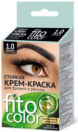 Краска для бровей и ресниц Fito Kosmetik Long-lasting Cream Color Black, 4 мл