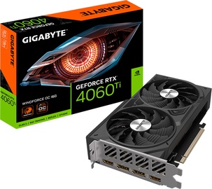 Vaizdo plokštė Gigabyte GeForce RTX™ 4060 Ti, 16 GB, GDDR6