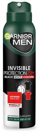 Vīriešu dezodorants Garnier Men Invisible Protection 72h, 150 ml