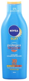 Солнцезащитное молочко Nivea Sun Protect & Bronze SPF30, 200 мл