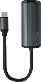 Adapter Savio USB-C 3.1 - RJ-45 USB-C 3.1 Gen 1 male, RJ-45 female, hall