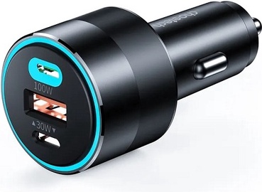 Зарядное устройство Choetech TC0011, USB/2 x USB-C, черный