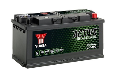 Aku Yuasa Leisure Battery, 12 V, 100 Ah, 600 A