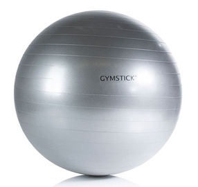 Gimnastikos kamuolys Gymstick Fitness Ball 61033-65, sidabro, 75 cm