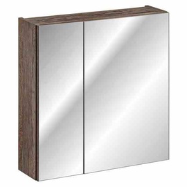 Vannitoakapp Comad Santa Fe Oak, tumepruun, 17 x 60 cm x 65 cm
