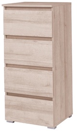 Комод Cama Meble Coco C7 4S, дубовый, 41x45x97 см