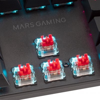 Клавиатура Mars Gaming MK422BRUS, Английский (US), черный