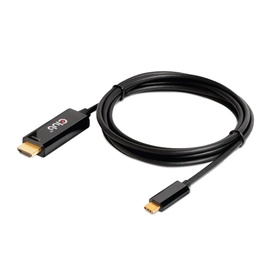 Кабель Club 3D HDMI, USB Type C, 1.8 м, черный