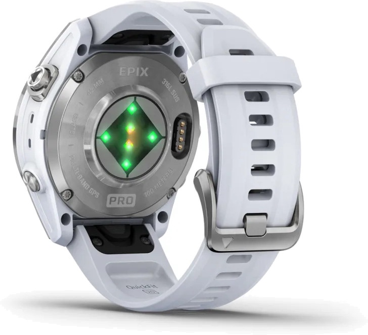 Viedais pulkstenis Garmin epix™ (Gen 2) Pro, balta