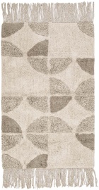 Vannas istabas paklājs Foutastic Brook 396RYH2416, bēša, 110 cm x 70 cm