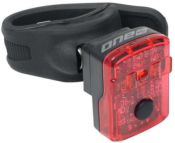 Велосипедный фонарь One R.Light 30 RF070801, пластик, черный/красный