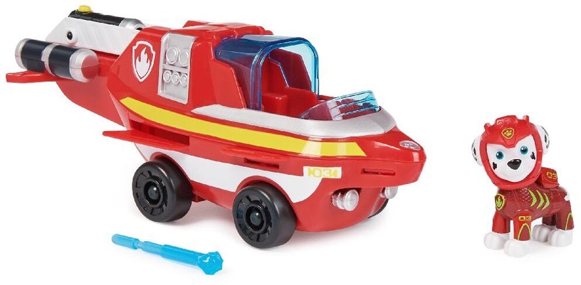 Basseini mänguvahend Paw Patrol Aqua Pups Marshall, punane