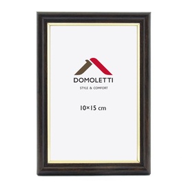 Nuotraukų rėmelis Domoletti 1301111 SPLP1, 10 cm x 15 cm, ruda/aukso
