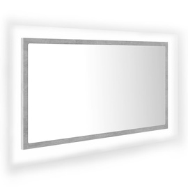 Зеркало VLX LED, с освещением, подвесной, 80 см x 37 см