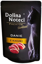 Влажный корм для кошек Dolina Noteci Premium Sterilised, мясо утки, 0.085 кг