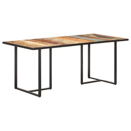 Söögilaud VLX Solid Reclaimed Wood, pruun, 1800 mm x 900 mm x 760 mm