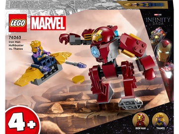 Konstruktor LEGO® Marvel Iron Mani Hulkbuster vs. Thanos 76263, 66 tk