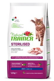 Сухой корм для кошек Natural Trainer Sterilised Turkey