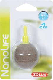 Камень для компрессора Zolux Round Air Stone 321312, коричневый/зеленый, 4 см