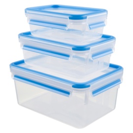 Pārtikas trauks Tefal Masterseal Fresh Box Set Rectangle, 0.5 - 2.3 l