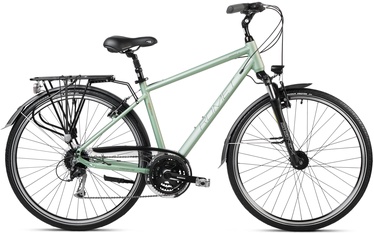 Велосипед туристический Romet Wagant 5, 28 ″, 19" (48 cm) рама, коричневый/зеленый