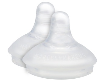 Соска Marcus & Marcus Natural Feeding Nipple, 0 мес., 2 шт.