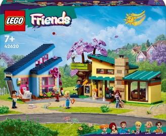 Konstruktors LEGO® Friends Olija un Peislijas ģimenes mājas 42620