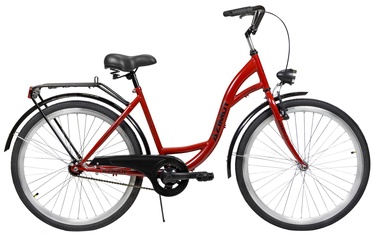 Велосипед городской Azimut Classic, 26 ″, 17" (43 cm) рама, красный
