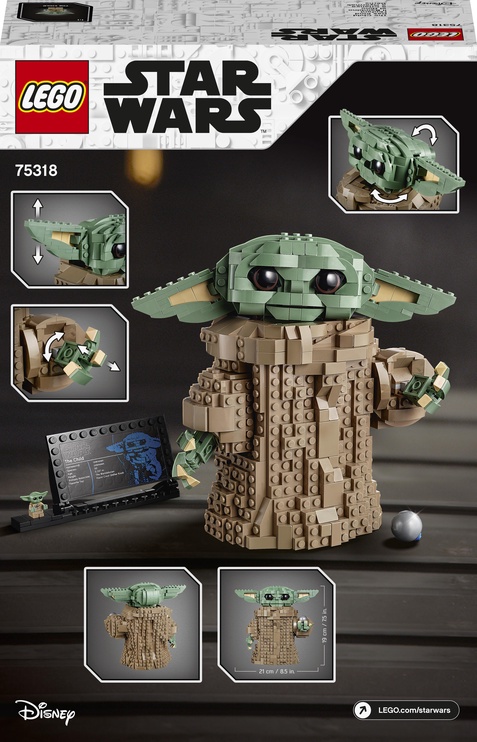 Конструктор LEGO Star Wars Малыш 75318, 1073 шт.