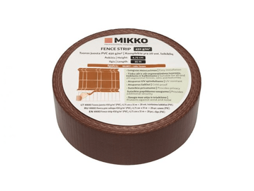 Žoga lente Mikko RAL8017, brūna