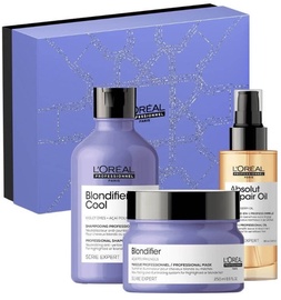 Juuksehooldustoodete komplekt L'Oreal Serie Expert Blondifier Trio, 640 ml