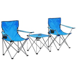 Kempinga mēbeļu komplekts VLX Camping Table and Chair Set 3 Pieces