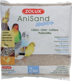 Smiltis Zolux AniSand Nature 146335, maziem papagaiļiem, 2 kg