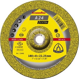 Slīpēšanas disks Klingspor 13446, 8 mm x 180 mm