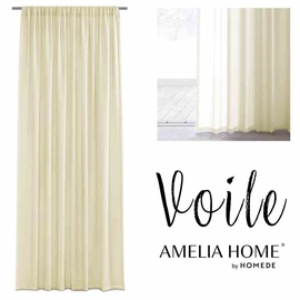 Дневные шторы AmeliaHome Voila, бежевый, 300 см x 160 см
