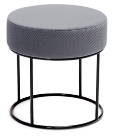 Пуф Hanah Home Moon Steel 508, серый, 40 см x 40 см x 40 см