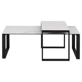 Kafijas galdiņš Actona Katrine 61535, balta, 690 mm x 1150 mm x 450 mm