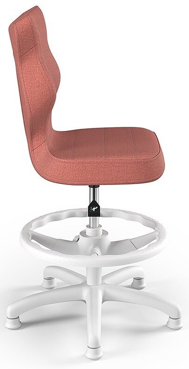 Bērnu krēsls Petit White MT08 Size 3 HC+F, balta/rozā, 550 mm x 765 - 895 mm