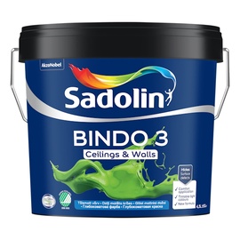 Краска Sadolin Bindo 3, белый, 4.5 л