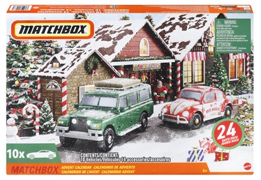 Рождественский календарь Matchbox Matchbox HLH04, многоцветный