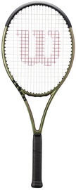 Теннисная ракетка Wilson Blade 100UL V8 WR079020U1, черный/зеленый
