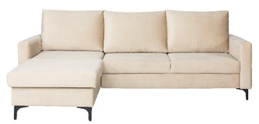 Stūra dīvāns-gulta Bodzio Milano TMIN-P14, bēša, 239 x 177 cm x 90 cm